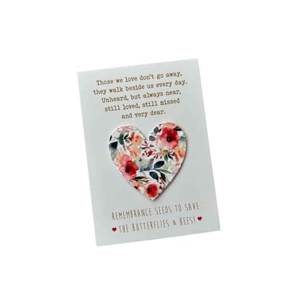Remembrance seeds | Memorial seed paper | Wildflower seed paper sympathy gift | Wildflower seeds gift | Bereavement gift | Sympathy gift | Memorial seeds