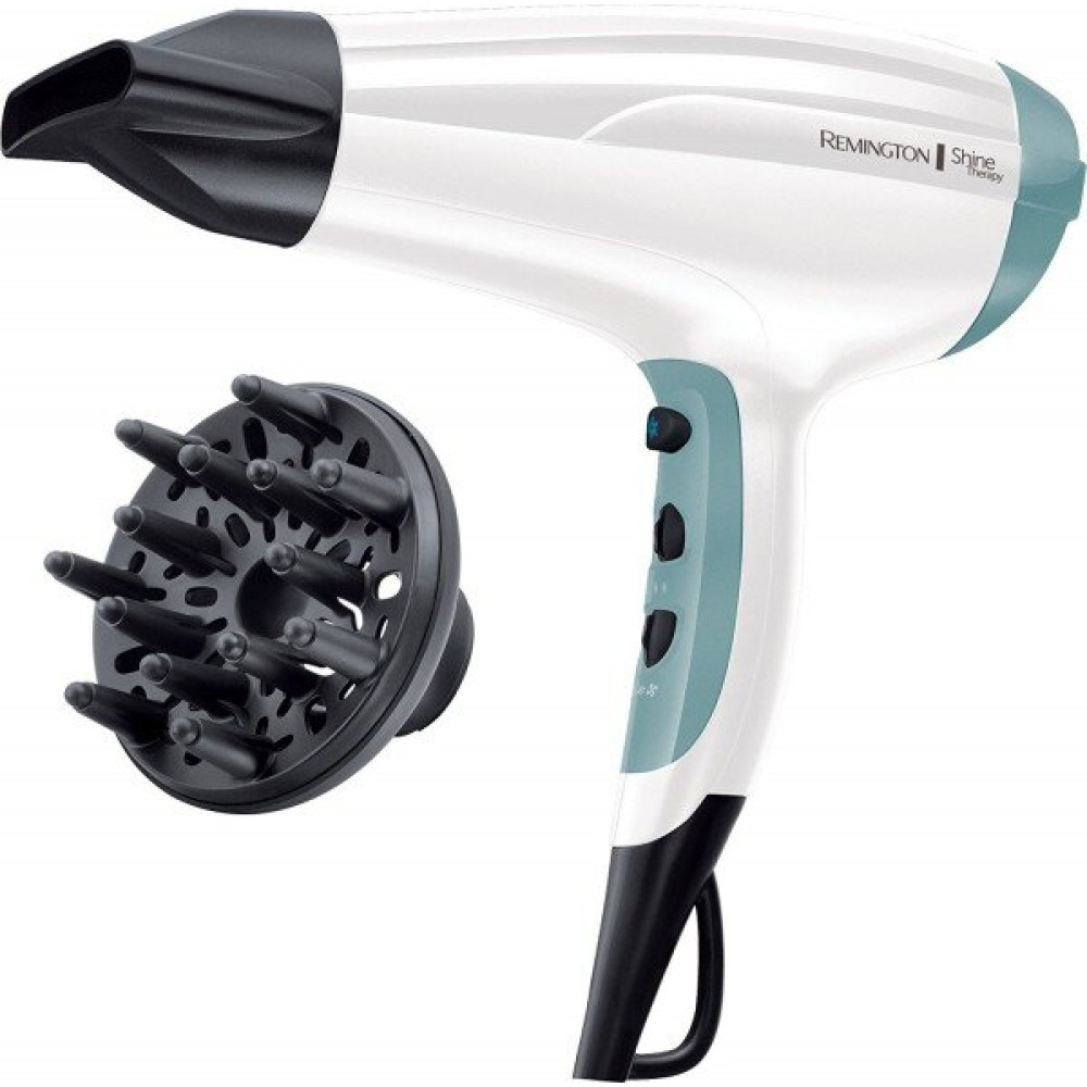 Remington D5216 Shine Therapy 2300 W Beyaz Saç Kurutma Makinesi Saç Kurutma Makineleri Fiyatı