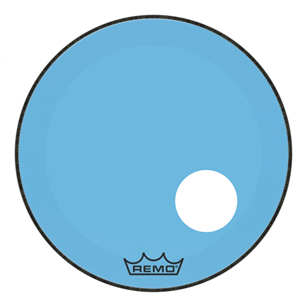 Remo P3-1320-Ct-Buoh Powerstroke P3 20" Mavi Delikli Bas Davul Derisi Müzik Aleti Aksesuarları Fiyatı