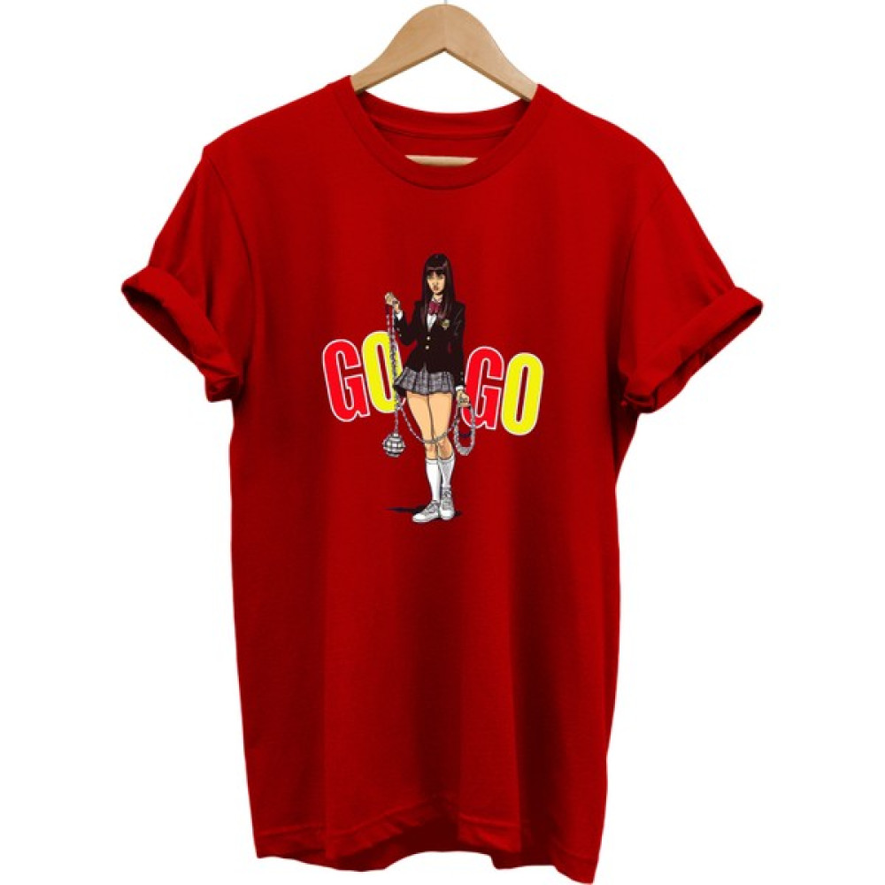 Remonz Kıll Bıll Baskılı Pamuk Oversize T-Shirt Büyük Beden Tişört Bayan T-shirt Fiyatı