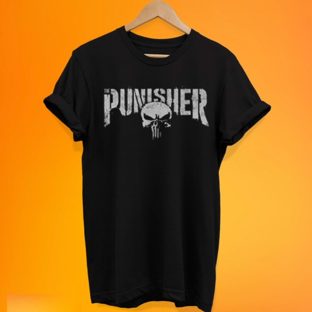 Remonz Punisher Baskılı %100 Pamuk Oversize T-Shirt Büyük Beden Tişört Erkek T-shirt Fiyatı