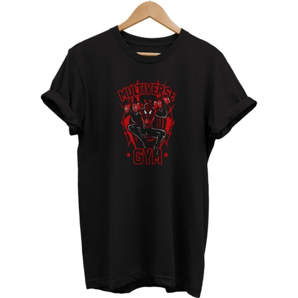 Remonz Spiderman Gym Baskılı %100 Pamuk Oversize T-Shirt Büyük Beden Tişört Erkek T-shirt Fiyatı
