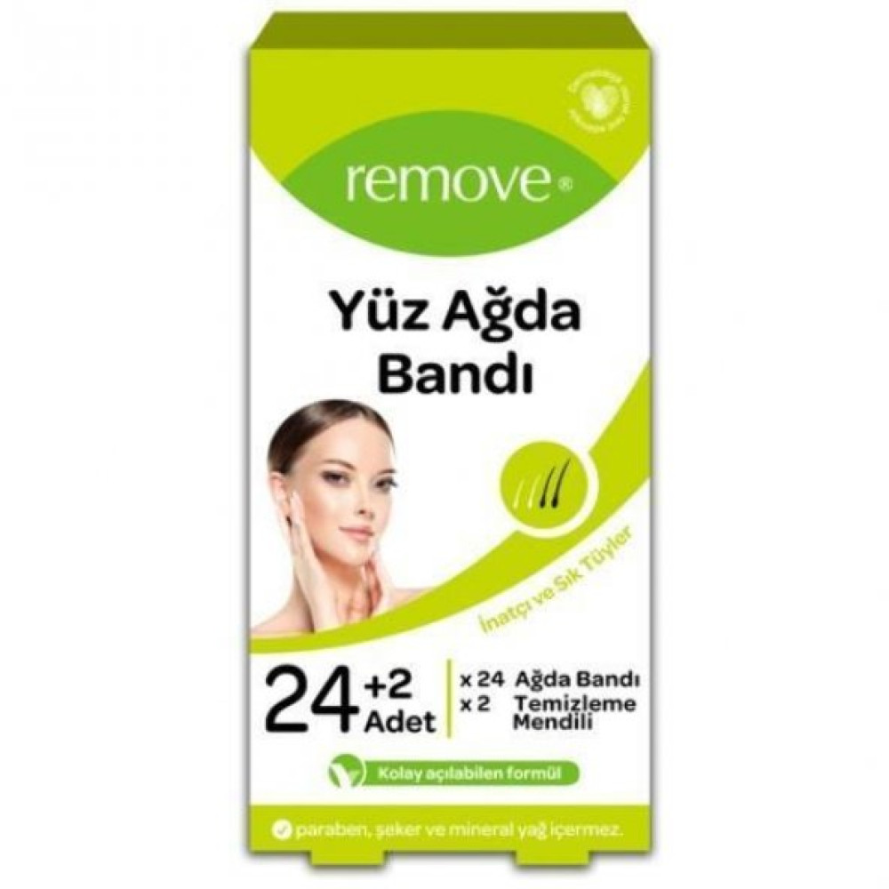 Remove Yüz Ağda Bandı 24 Lü Set İnatçı Ve Sık Tüyler Epilasyon Aletleri Fiyatı