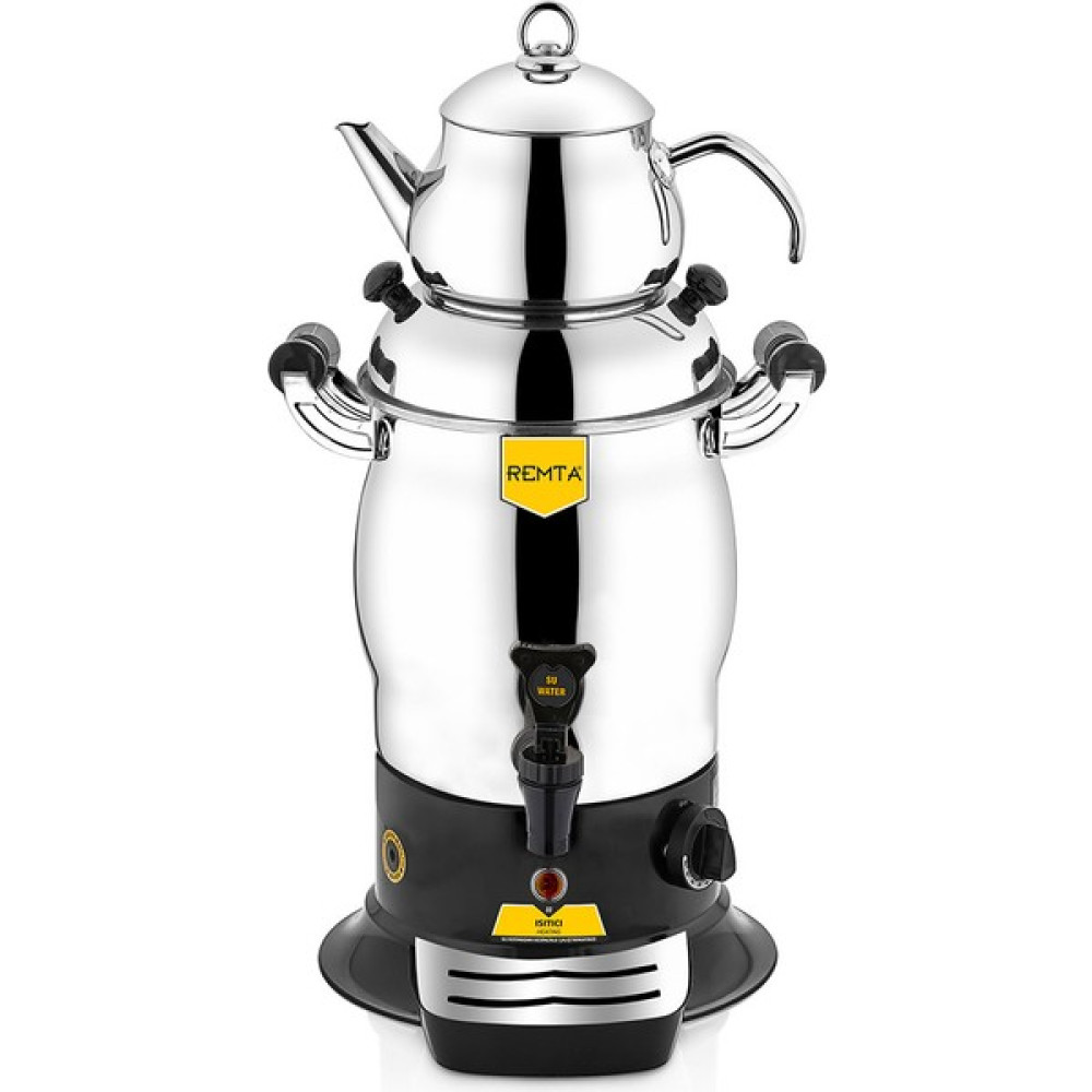Remta Elektrikli Semaver 40 Bardak 5 Lt Çay Kazanı Ocağı Makinesi Semaver Fiyatı