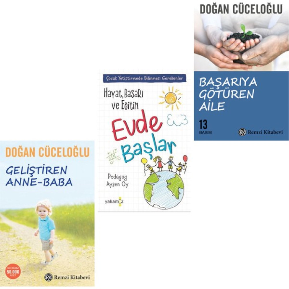 Remzi Kitabevi Geliştiren Anne Baba - Hayat Evde Başlar - Başarıya Götüren Aile, Doğan Cüceloğlu Ayşen Oy Çocuk Bakımı Kitapları Fiyatı
