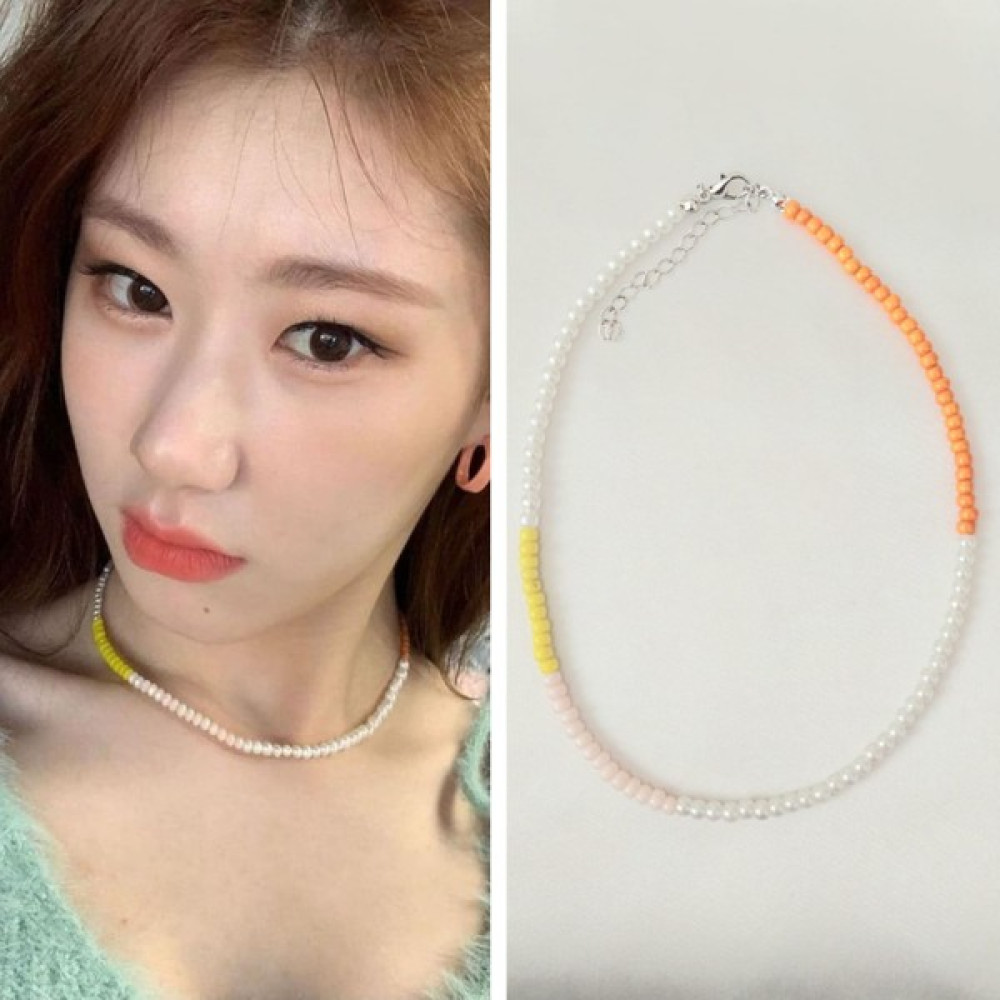 REN Kpop Itzy Charyeog Kolye - Beyaz Bijuteri Kolye Fiyatı