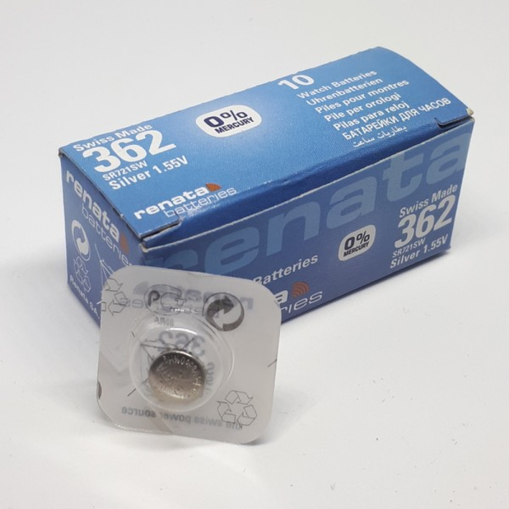 Renata 362 SR721SW 1,55V Saat Pili - Tekli Şarj Cihazları & Kitler Fiyatı