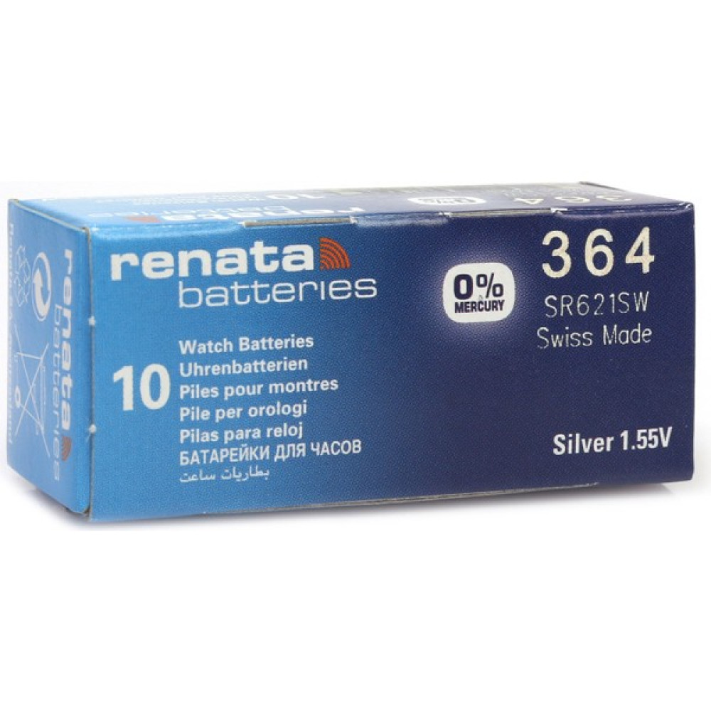 Renata 364 SR621SW Alkalin Hafıza Saat Pili 10 Adet Diğer Fiyatı