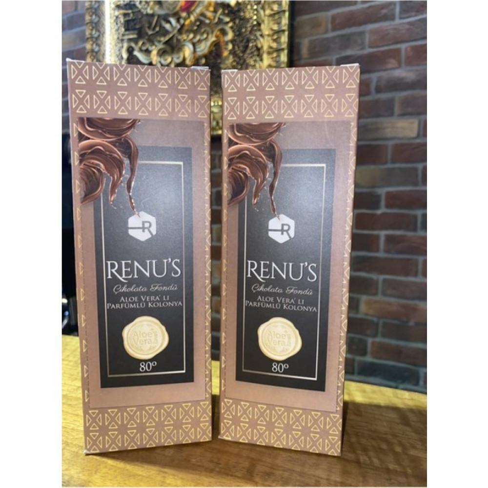 Renatus Renu's Çikolata Fondü Aloeveralı Parfümlü Kolonya 2'li Kolonya & Gülsuyu Fiyatı