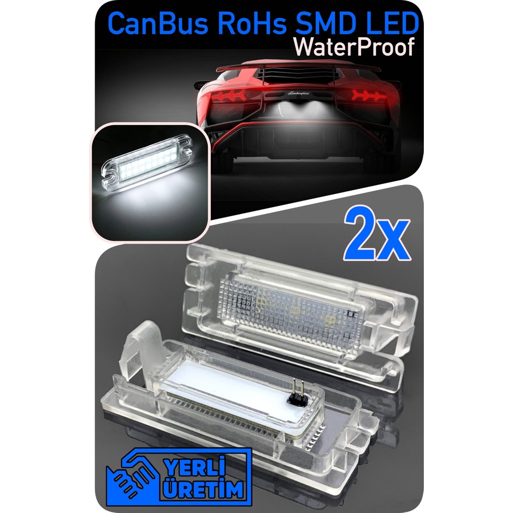 Renault Kadjar Canbus LED Plaka Aydınlatma Ledi Lambası LED Edıtıon Ledli Lambalar Fiyatı