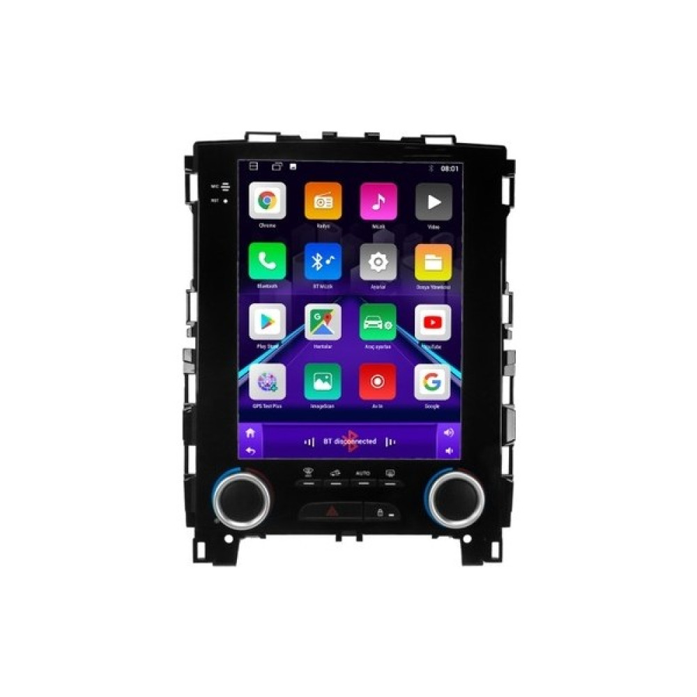 Renault Megane 4 Tesla Model 2016 2020 Faz1 2gb Ram 32GB Hafıza Kablosuz Carplay Android Auto Oem Multimedya Navigasyon Oto Görüntü Sistemleri Fiyatı