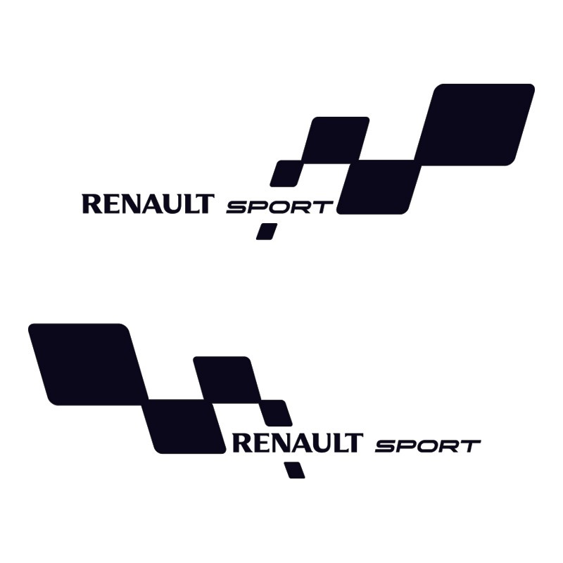 Renault Sport Sağ Sol Set - Oto Sticker Diğer Fiyatı