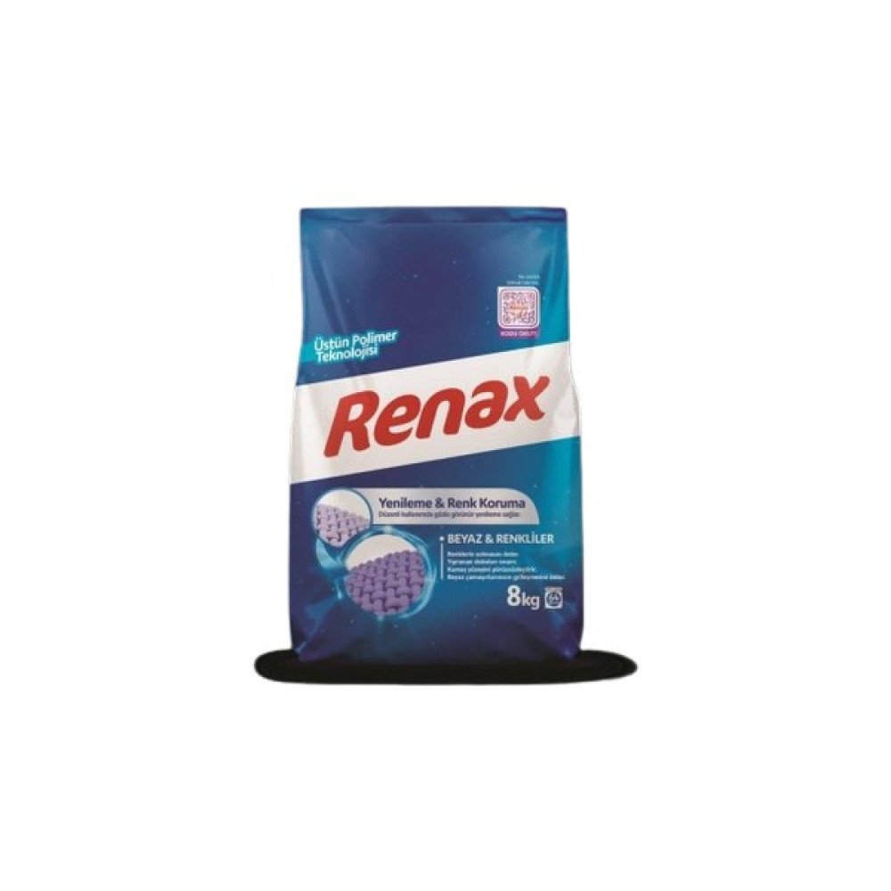Renax Beyaz ve Renkliler İçin Toz Deterjan - 8 kg Çamaşır Deterjanı Fiyatı