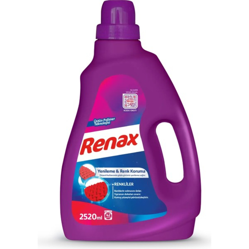 Renax Sıvı Çamaşır Deterjanı Renkliler 2520 ml Çamaşır Deterjanı Fiyatı