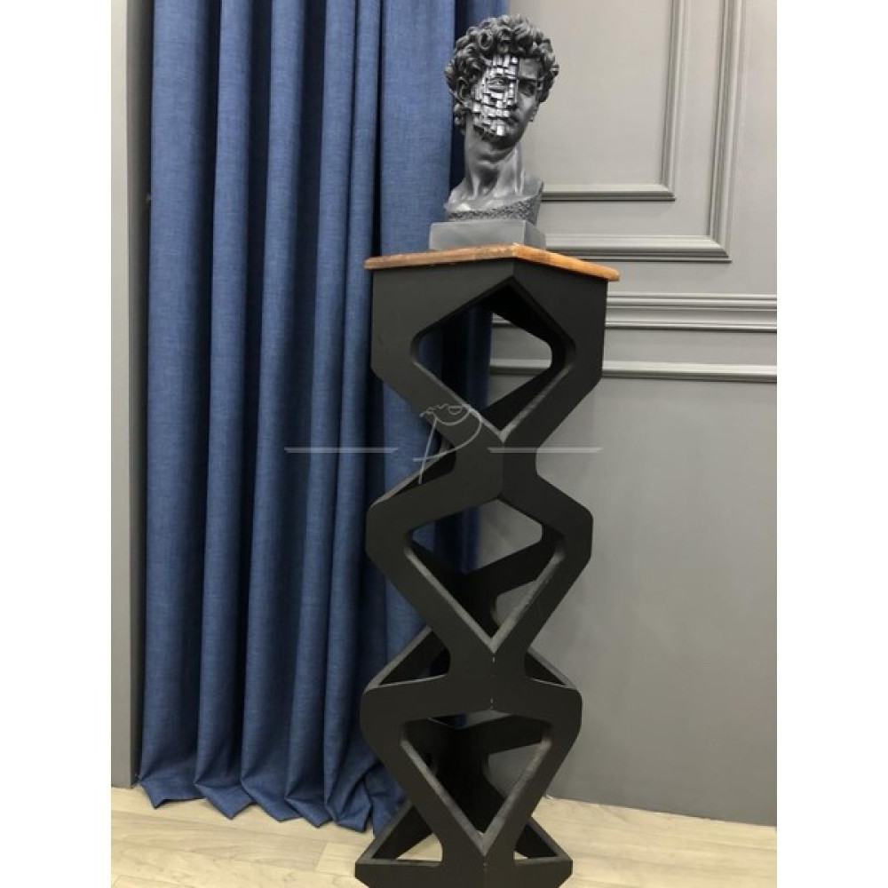 Rendecioğlu Tekstil Fon Perde Natural Keten Ultra Dökümlü Lüx Perdelik - 150 x 270 cm - Açık Lacivert Fon Perde Fiyatı