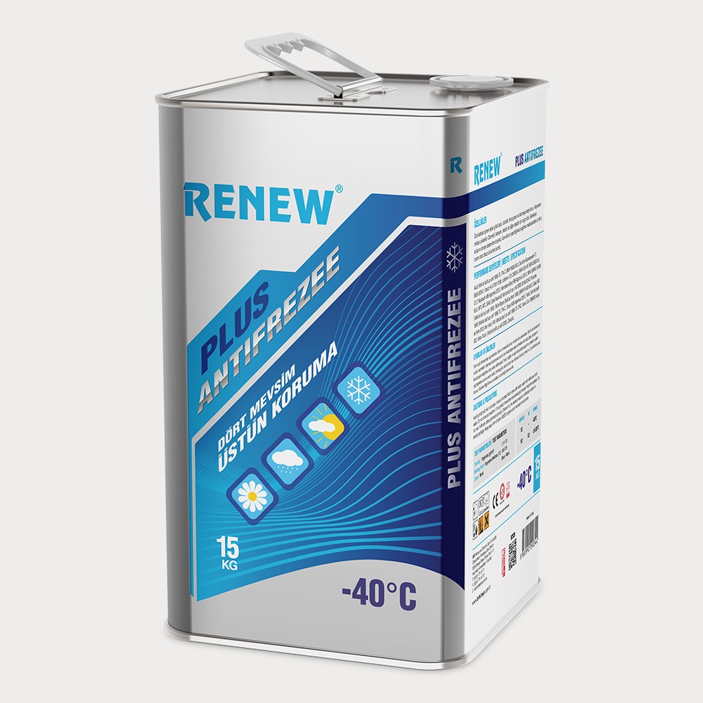 Renew Plus Mavi Antifriz -40 Derece 15 kg Antifiriz Fiyatı