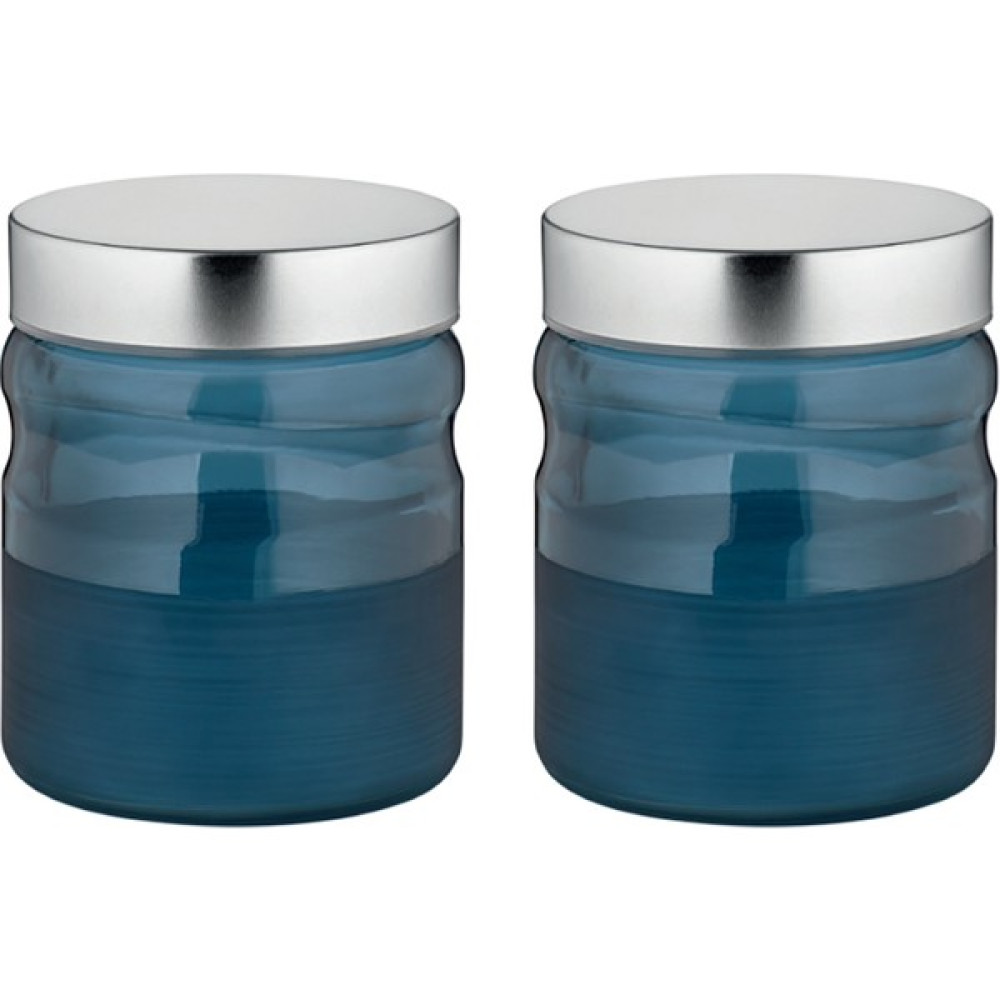 Renga Cobalt Boyalı Metal Kapaklı Kavanoz - 900 ml - Lacivert - 1 Adet Saklama Kapları Fiyatı
