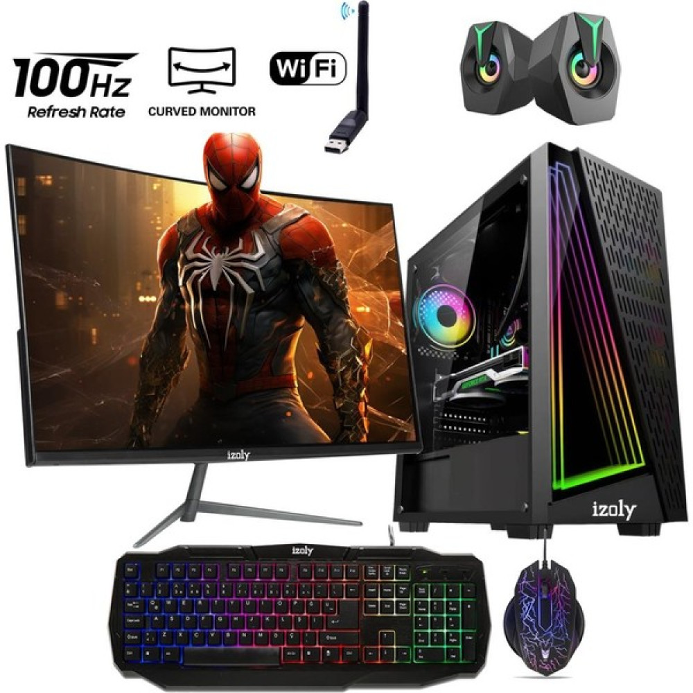 Rengar x i5-750 8GB 256GB SSD GT 740 4GB Ekran Kartlı 24'' Oyuncu Masaüstü Bilgisayarı Oto Boyaları Fiyatı