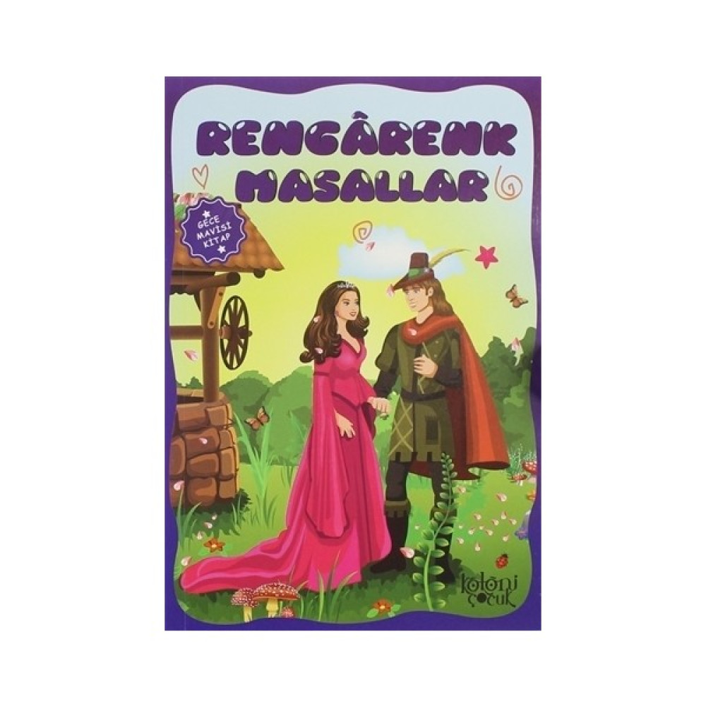 Rengarenk Masallar - Gece Mavisi Kitap - Ayşe Hüma Karaca Çocuk Öykü Fiyatı