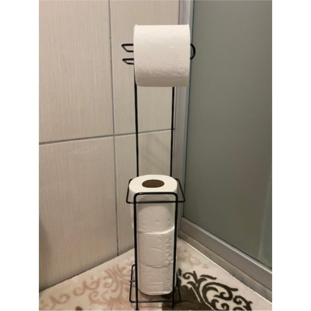 Renk Yapı Renkyapı Kaliteli Siyah Ayaklı Tuvalet Kağıtlığı Wc Kağıtlık Paslanmaz Yedekli Tuvalet Kağıtlığı Tuvalet Kağıtlığı Fiyatı
