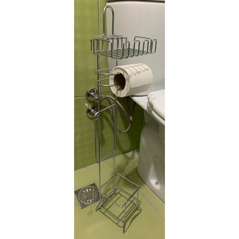 Renk Yapı Rüyası Kaliteli Metalik Gri Ayaklı Tuvalet Kağıtlığı Wc Kağıtlık Paslanmaz Yedekli Tuvalet Kağıtlığı - Krom Tuvalet Kağıtlığı Fiyatı