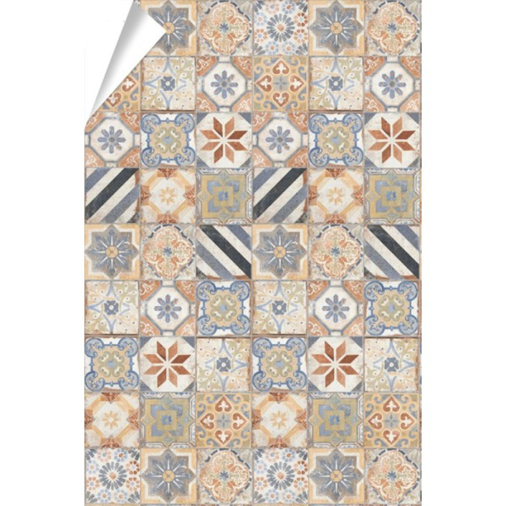 Renklendir Hayatını Yer Kaplama Folyosu Y-111 - 100 x 100 cm Duvar Stickerı Fiyatı
