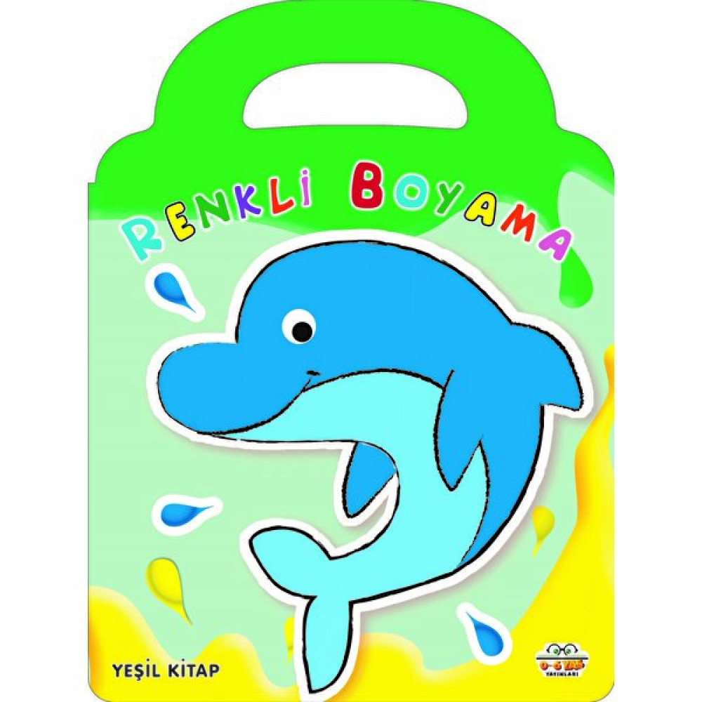 Renkli Boyama - Yeşil Kitap Aktivite & Eğitici Kitaplar Fiyatı