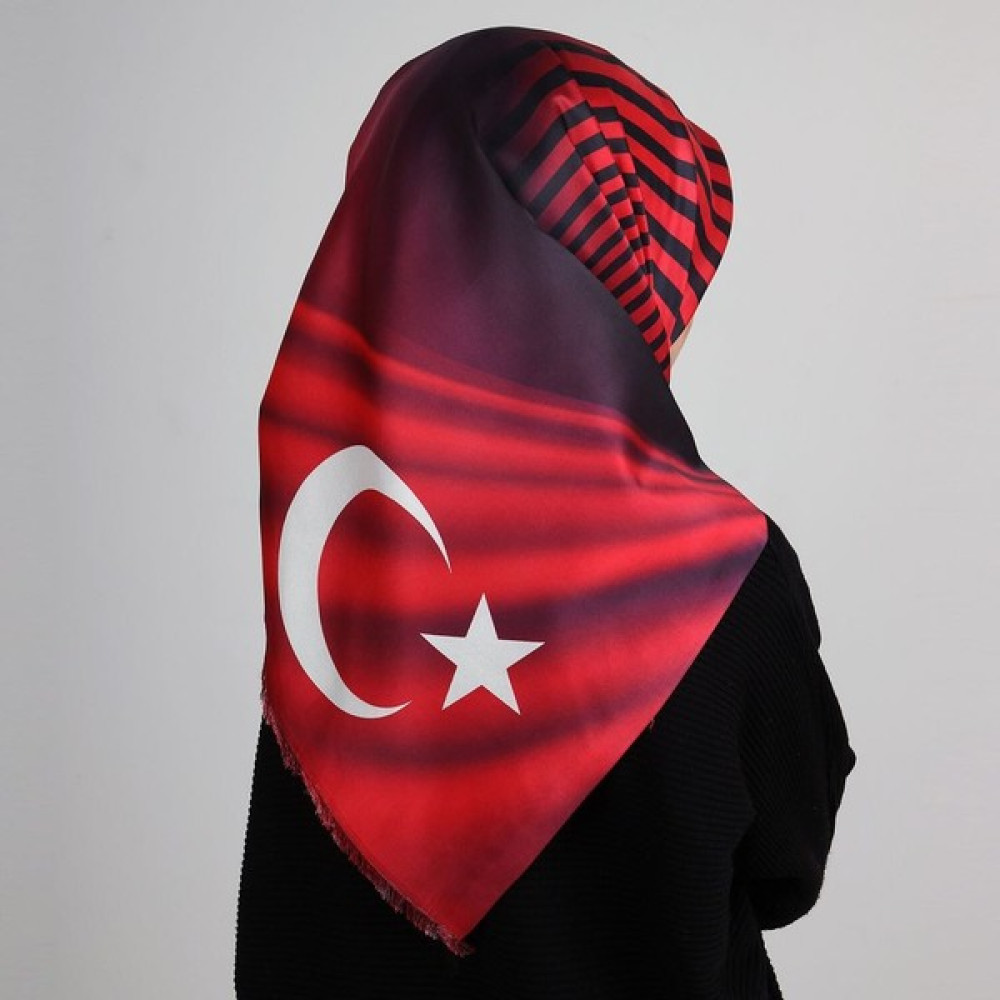 Renkli Butik Dijital Baskılı Tafta Eşarp Eşarp Fiyatı