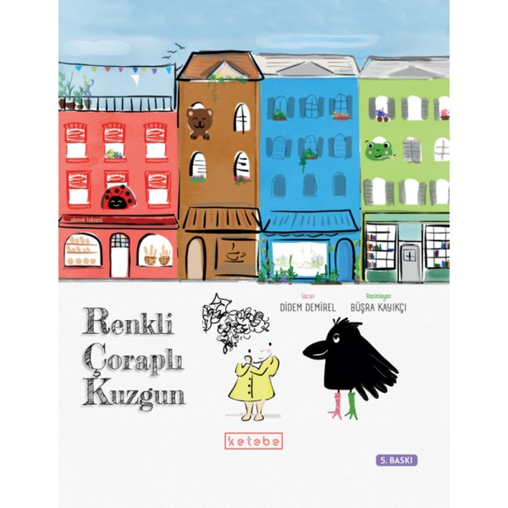 Renkli Çoraplı Kuzgun - Didem Demirel Çocuk ve Gençlik Fiyatı