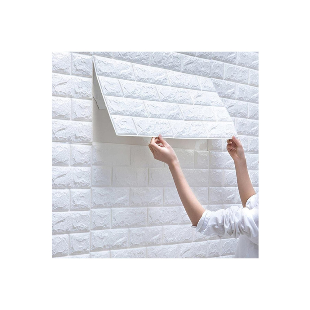 Renkli Duvarlar 70x46 Cm Kendinden Yapışkanlı Esnek Köpük Duvar Kağıdı Paneli 3d Boyutlu Tuğla Desen Dış Cephe Yalıtım Malzemeleri Fiyatı