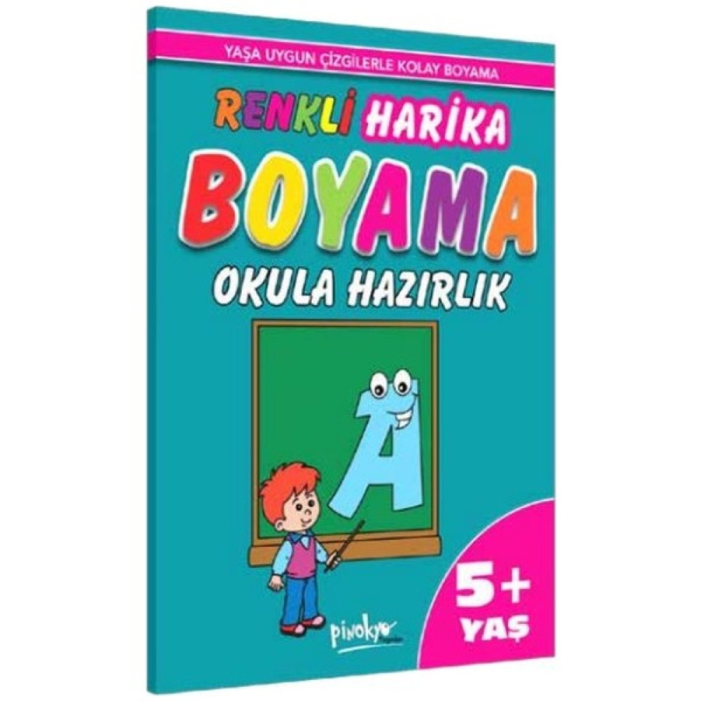 Renkli Harika Boyama Okula Hazırlık (5+Yaş) Akademik Fiyatı