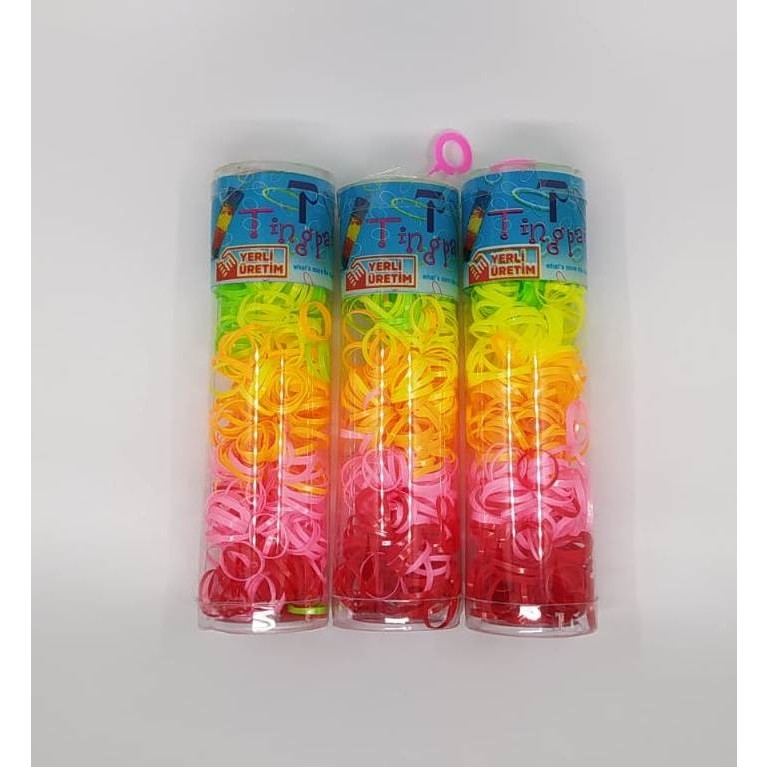 Renkli İnce Lastik Toka 3 Paket Tn135 Toka, Taç & Saç Bandı Fiyatı