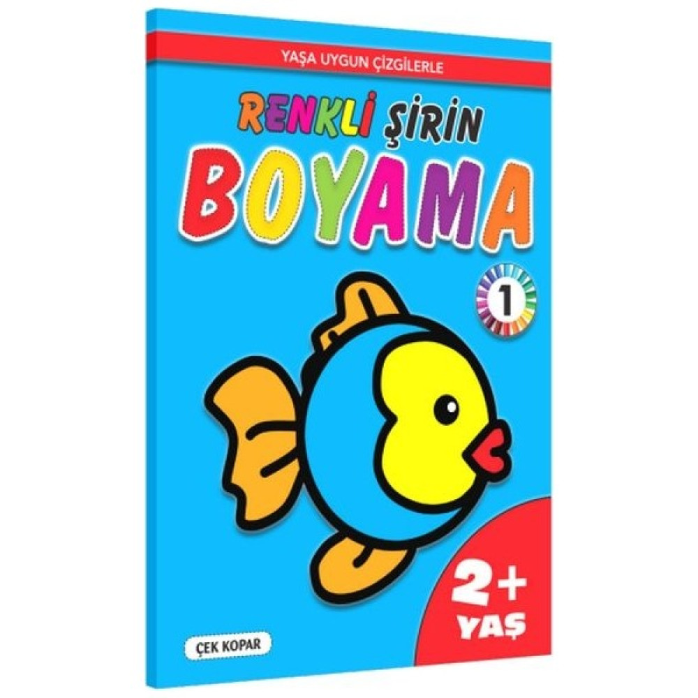 Renkli Şirin Boyama -1 (2+Yaş) Akademik Fiyatı