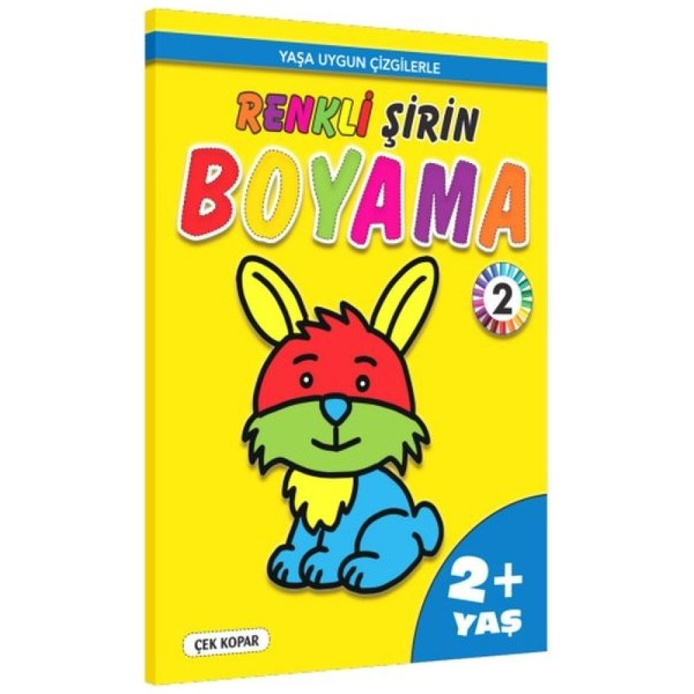 Renkli Şirin Boyama -2 (2+Yaş) Akademik Fiyatı