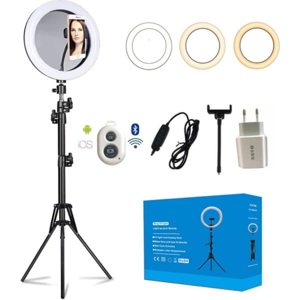Renksan 13 Inç Ring Fill Light -Makyaj LED Işık Tripodlar Fiyatı