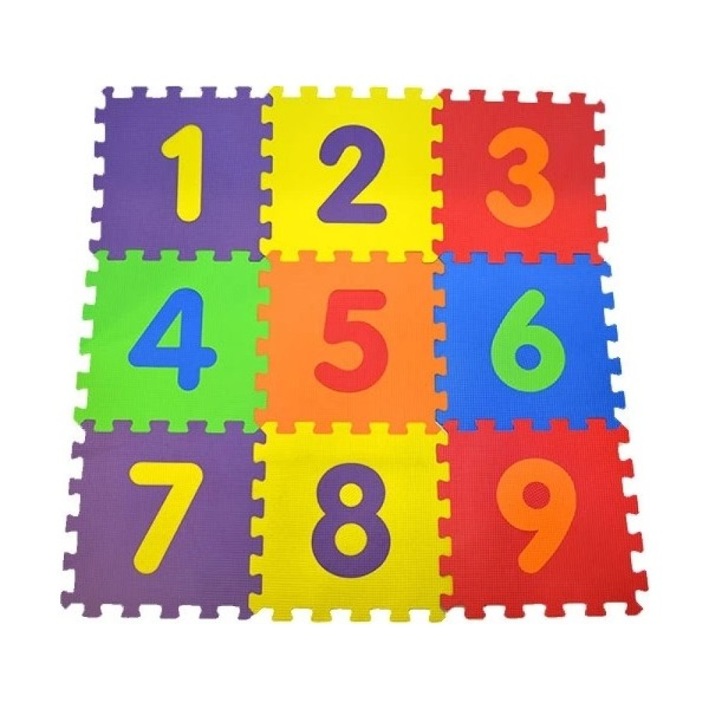 Rennway 9 Parça Çocuk Oyun Karosu Eva Puzzle Yer Matı Sayılar Eğitici Oyun Halısı Oyuncak Fiyatı