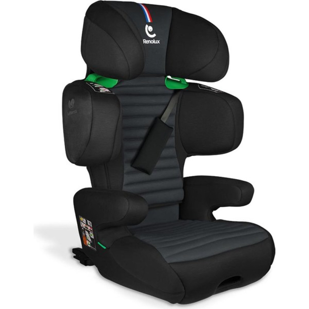 Renolux Renofix 2 Softness Isofix Oto Koltuğu 100 - 150 cm (15-36 Kg) Oto Koltuğu Siyah Bebek Oto Koltuğu Fiyatı