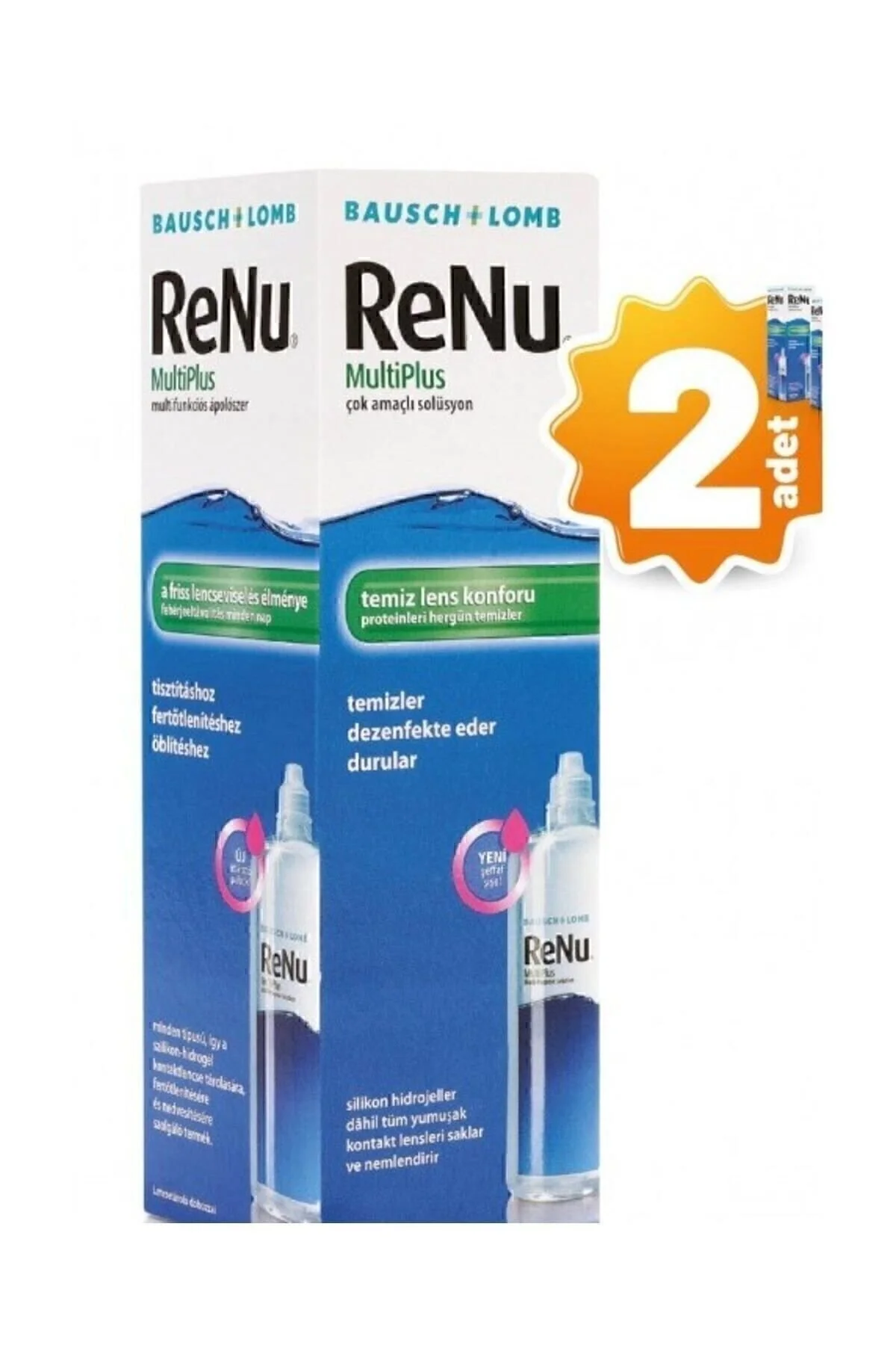 Renu Multiplus Lens Solüsyonu 360 ml | 2 Adet" Sağlık Fiyatı