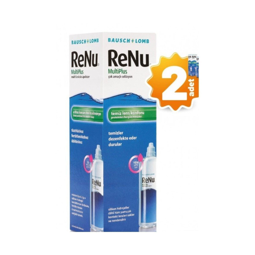 Renu Multiplus Lens Solüsyonu 360 ml - 2 Adet Sağlık Fiyatı