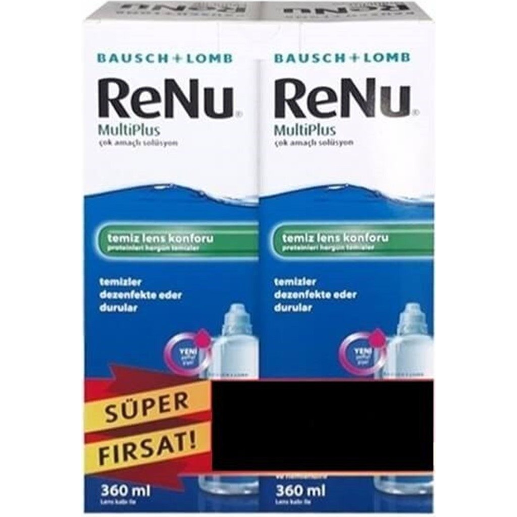 Renu Multiplus Lens Solüsyonu 360 ml - Ikili Kofre Diğer Fiyatı
