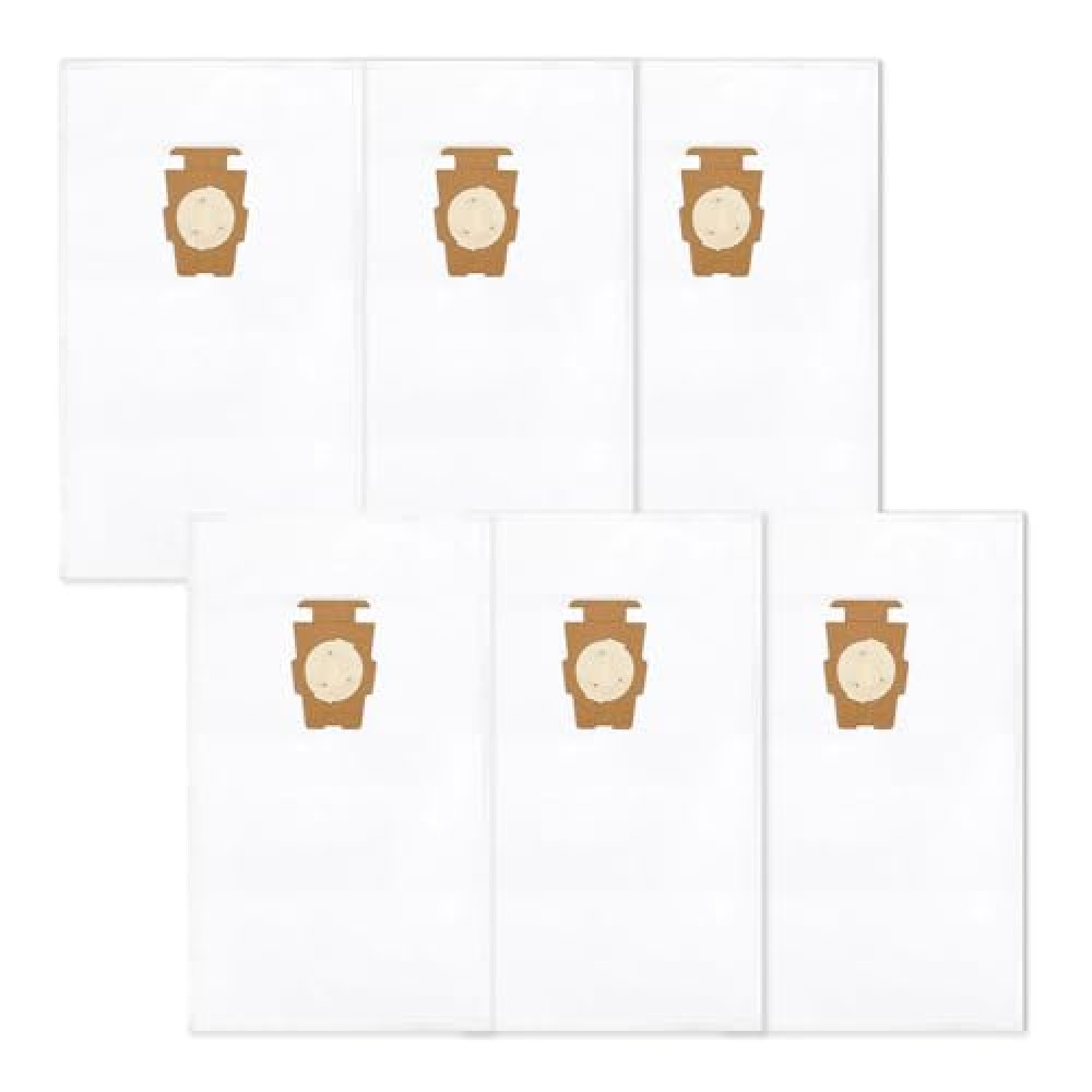 Replacement Fit for Kirby Vacuum Bags Part 205811 204814 204811 Universal Cloth Bags Fit for Kirby All Generation & Sentria Models,Sentria, Sentria II, Avalir, Avalir II,6 Packs
