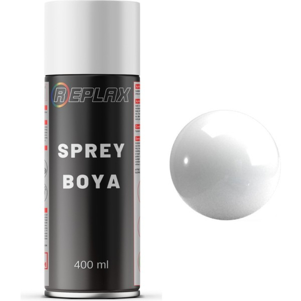 Replax Ahşap Boyası Parlak Beyaz Sprey Boya 400 Ml Boya Malzemeleri Fiyatı