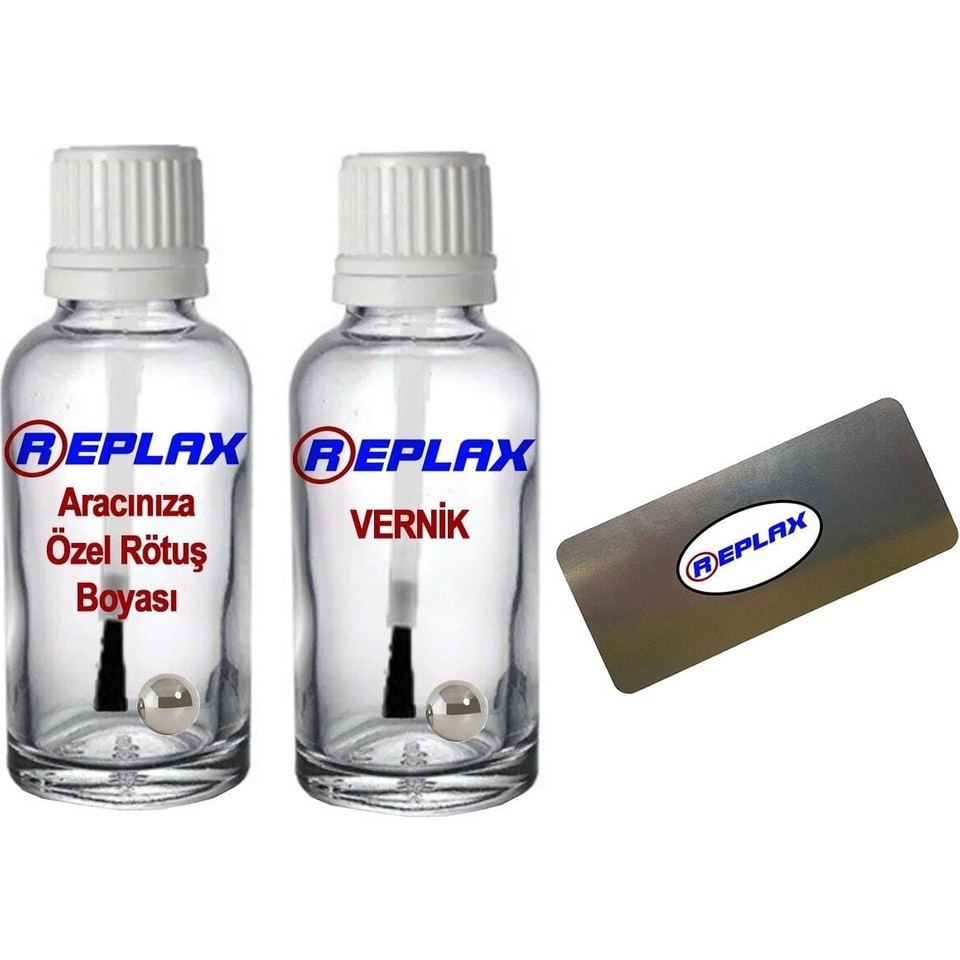 Replax Kia Stonic Rio Picanto Duman Mavi Eu3 Rötuş Boyası+Vernik+Rötüş Çeliği Oto Boyaları Fiyatı