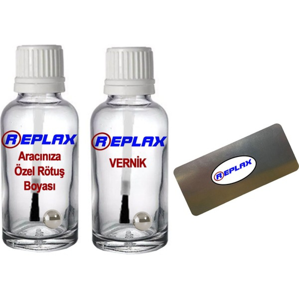 Replax Peugeot 308 Tekno Gri Kca Rötuş Boyası+Vernik+Rötüş Çeliği Oto Boyaları Fiyatı