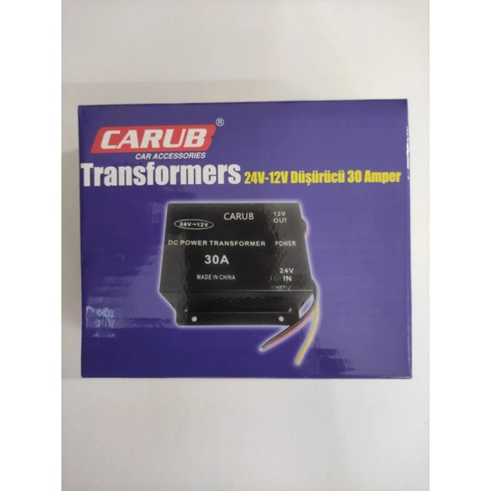 Replax Transformers 24V - 12V Düşürücü 30 Amper Oto Transmitterleri Fiyatı