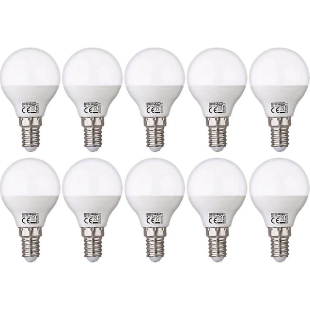 Repplam 10'lu Paket 5W - 40W Top Led Ampul Beyaz Işık 350 Lümen E14 Ince Duylu Küçük Ampul Avize Ampul Led Aydınlatmalar Fiyatı