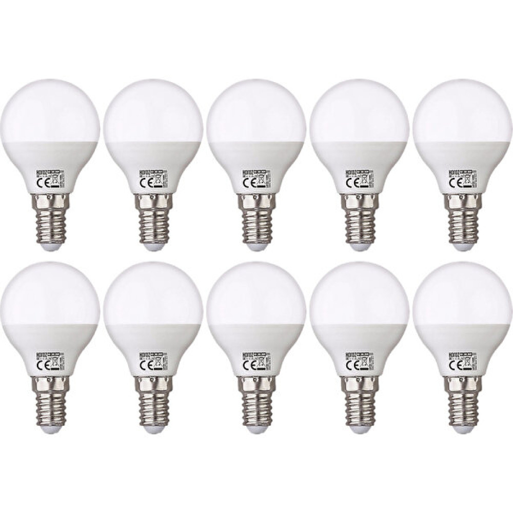 Repplam 10'lu Paket 8W-64W Top Led Ampul Beyaz Işık 800 Lümen E14 Ince Duylu Küçük Ampul Avize Ampul Led Aydınlatmalar Fiyatı