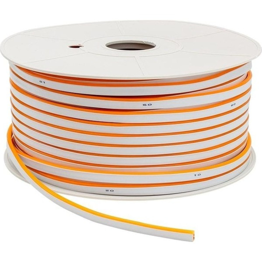 Repplam 12V Neon Şerit LED Amber Silikonlu Su Geçirmez 12 Volt Neon LED Işık - 8 m Led Aydınlatmalar Fiyatı
