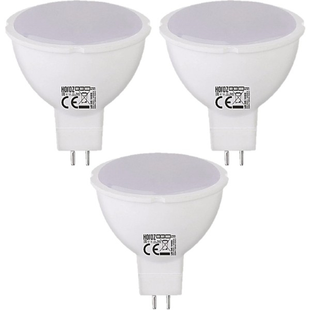 Repplam 3' Lü Paket 5W - 40W MR16 LED Ampul Beyaz Işık 350 Lümen Gu 5 3 LED Ampul Çanak Spot Ampul Led Aydınlatmalar Fiyatı