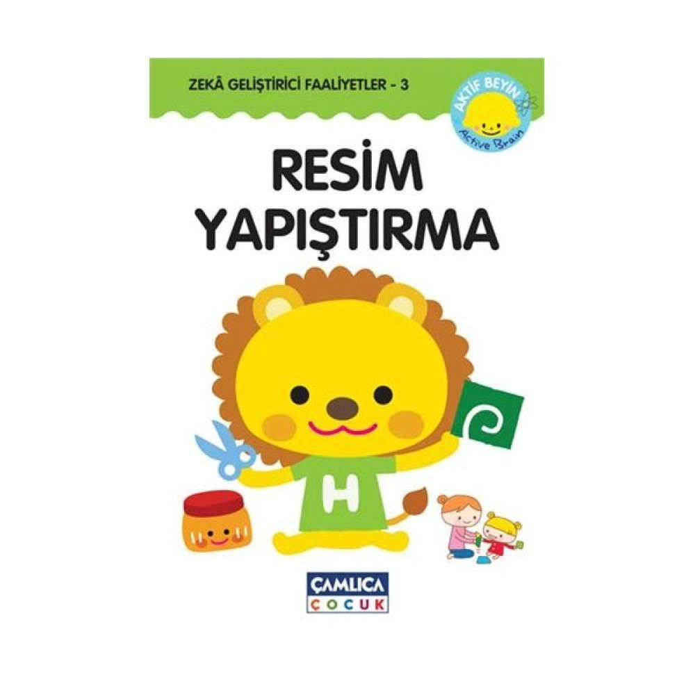 Resim Yapıştırma - Zeka Geliştirici Faaliyetler - 3 - Wada Kotomi Okul Öncesi Eğitici & Öğretici Kitaplar Fiyatı